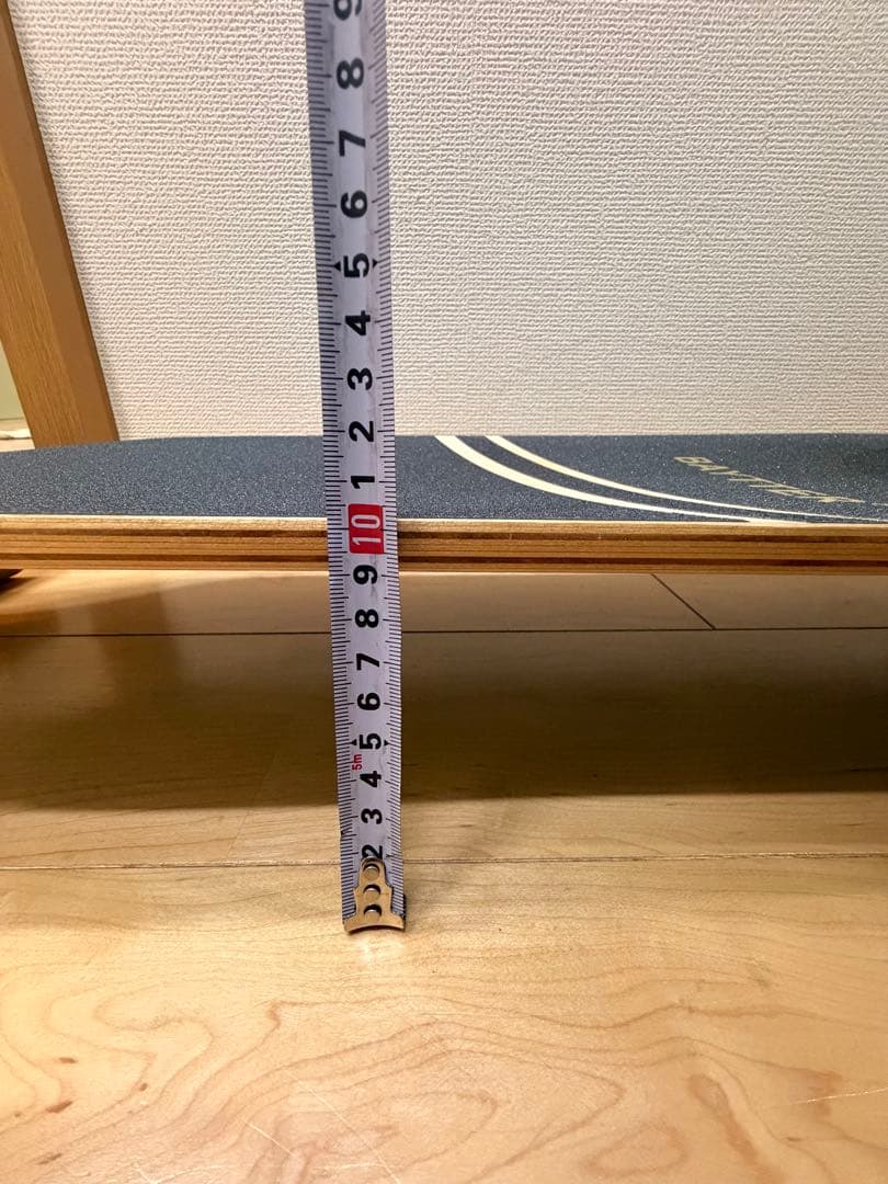 BAYTTER ロングスケートボード 波デザイン　ケース付き
