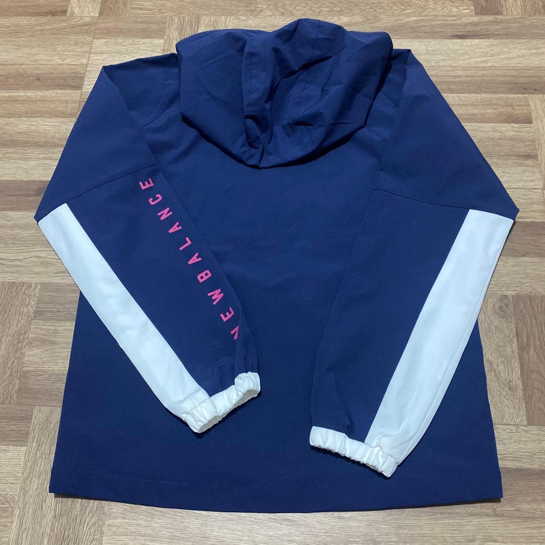 新品♡ニューバランスゴルフ♡ブルゾン♡ウインドブレーカー♡ホワイト♡ネイビー♡M