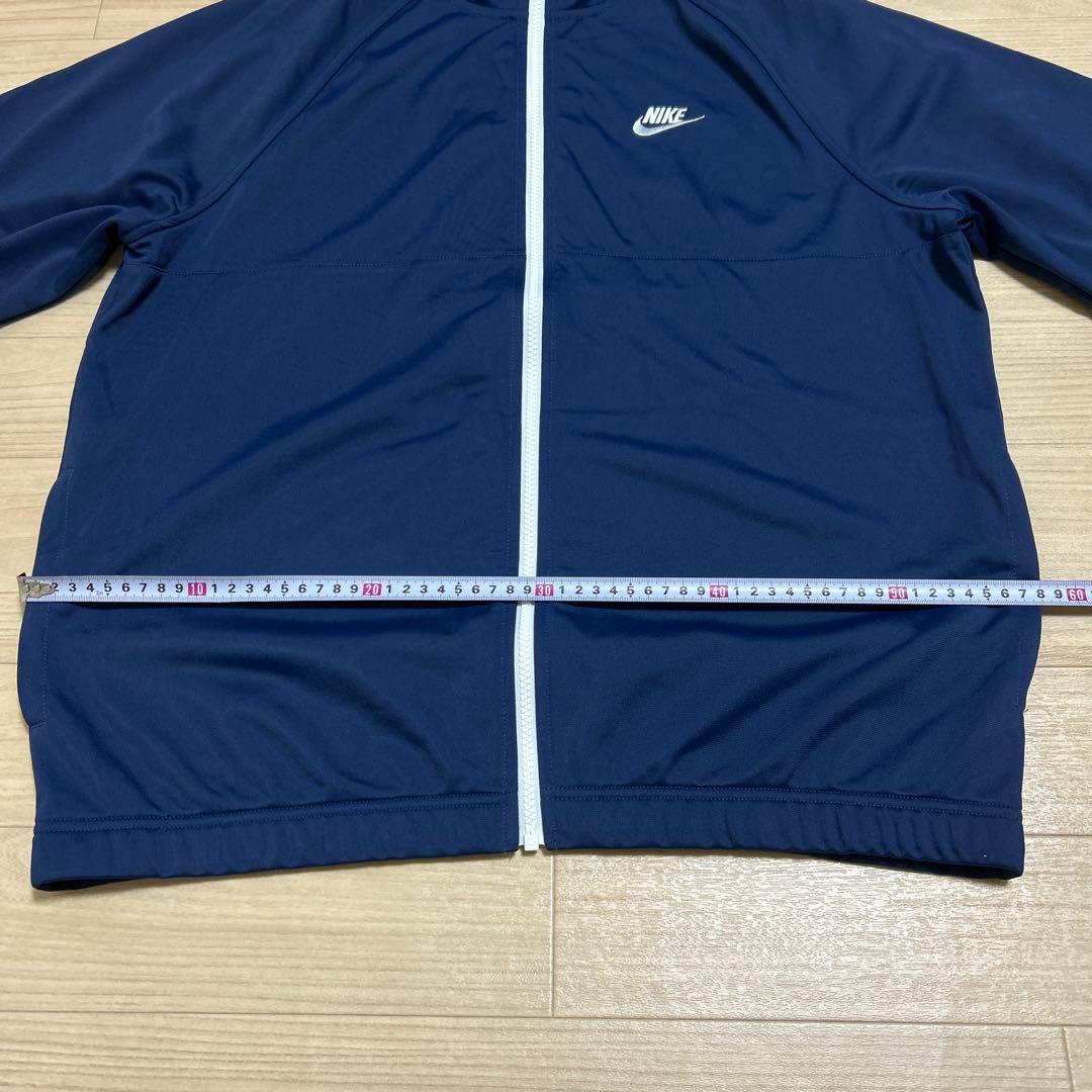 ほぼ未使用 ナイキ ジャージ 上下 セットアップ ワンポイント ネイビー XL