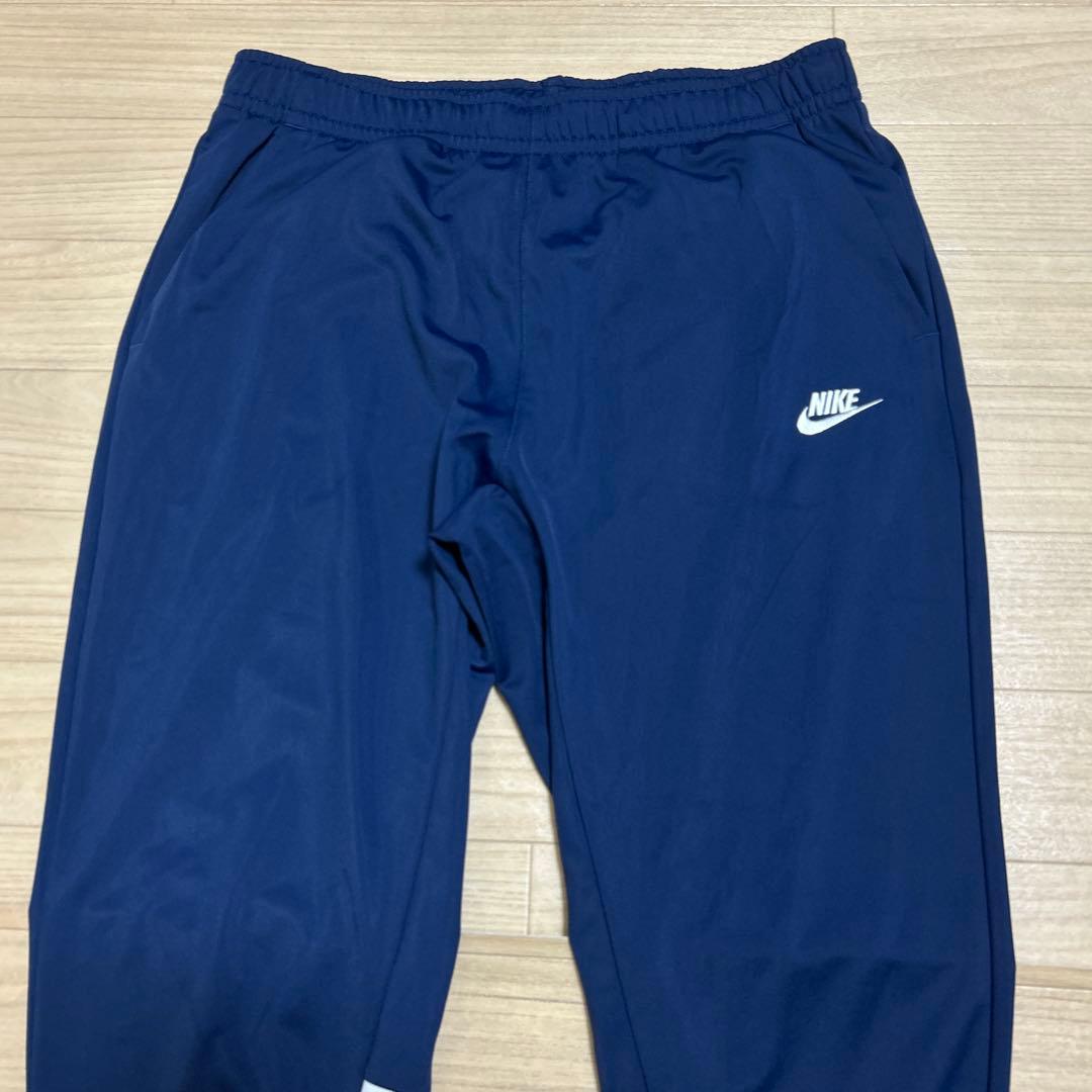 ほぼ未使用 ナイキ ジャージ 上下 セットアップ ワンポイント ネイビー XL