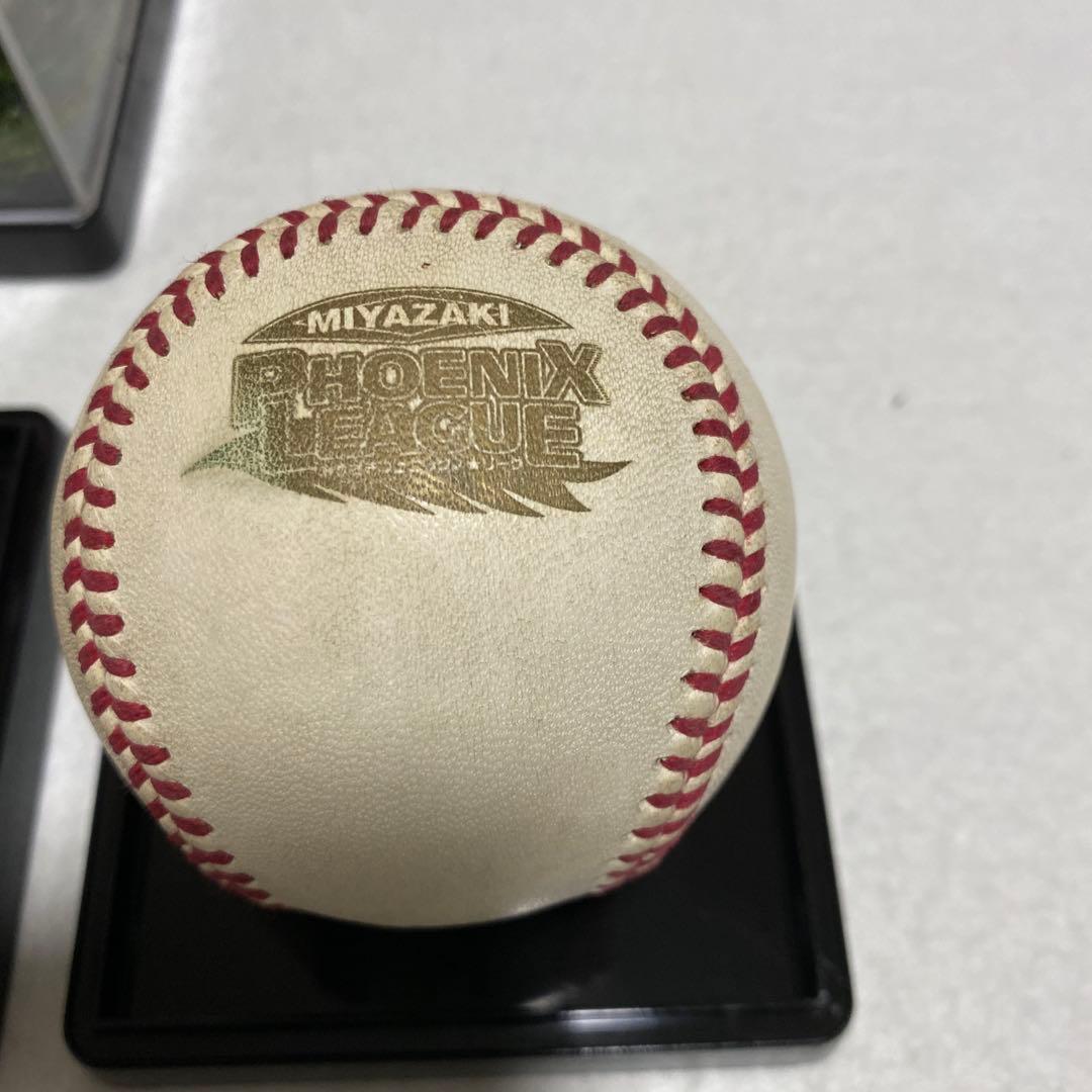 NPB 宮崎 フェニックスリーグ 決勝戦　公式ボール　試合実使用　4球セット
