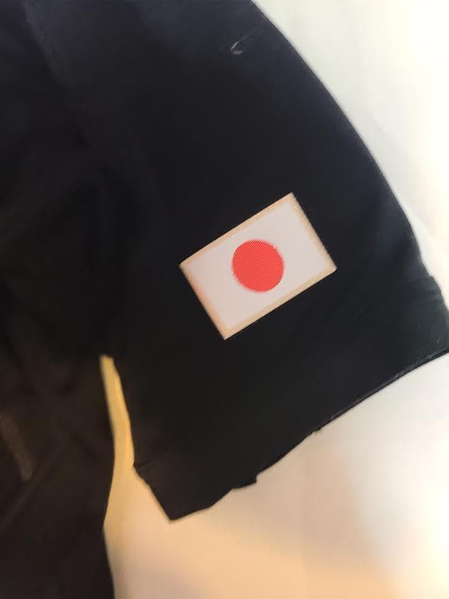 新品未使用 Canterbury ラグビー日本代表 ウォームアップシャツ 黒XL