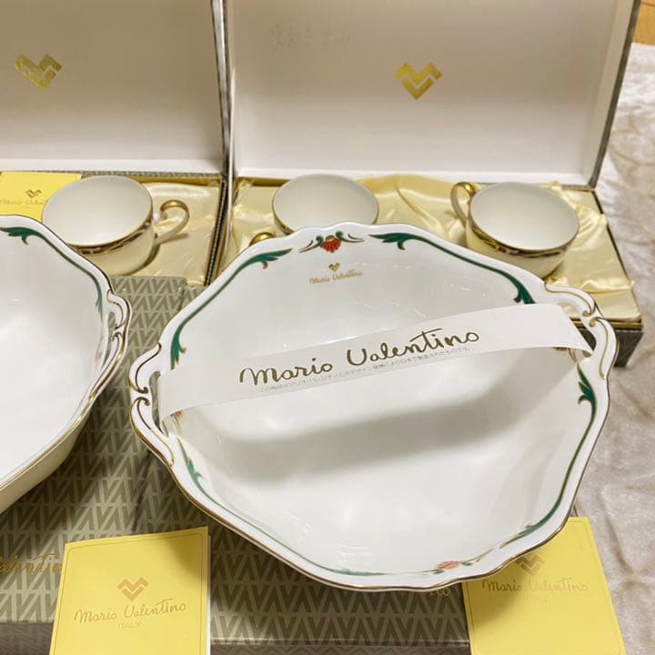 Mario Valentin食器　サラダボール2点セット　カップ4客セット未使用