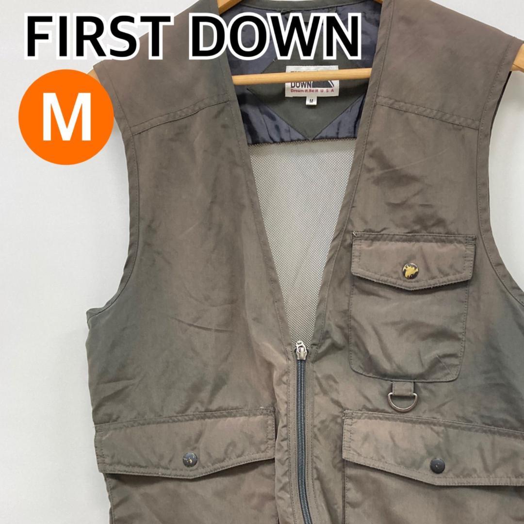 FIRST DOWN トップス ベスト フィッシングベスト M【CT1900】