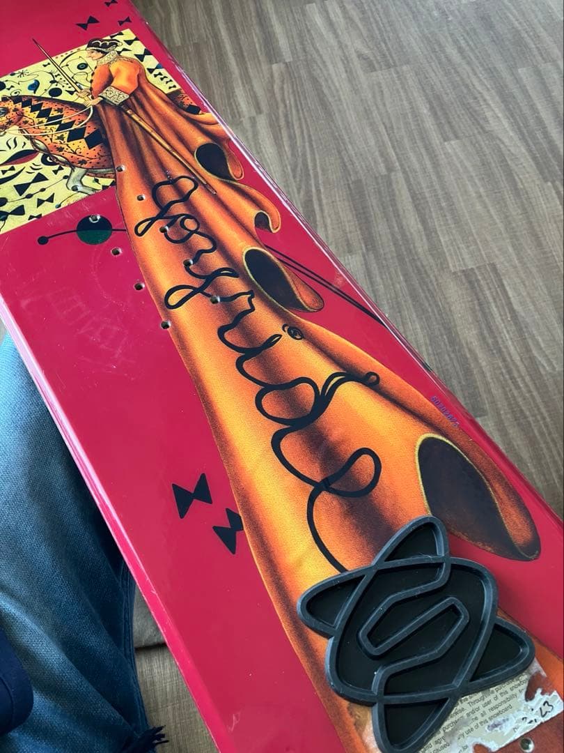 goyride アートデザイン スノーボード 137cm