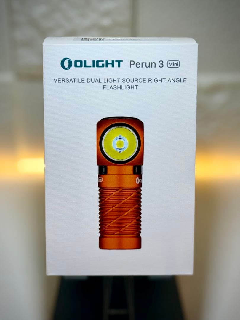 オーライト　olight perun3 mini オレンジ　ヘッドライト　防災
