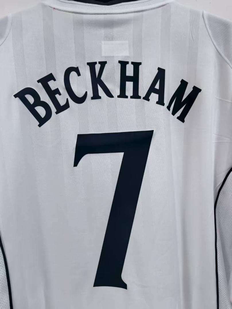 イングランド代表 7番 ベッカム 02日韓W杯 ユニフォーム サッカー ジャージ