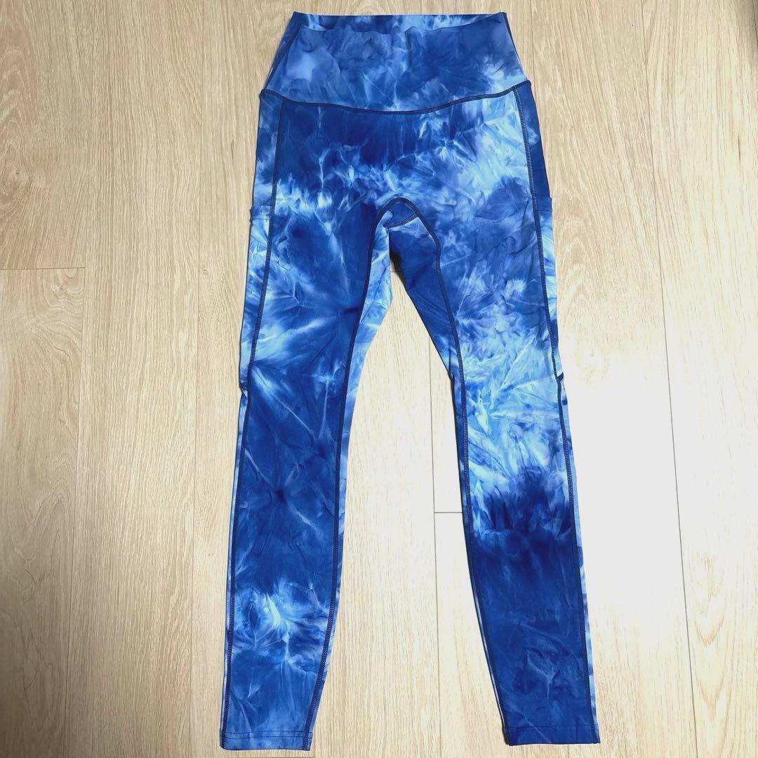 【美品】【SUKALA】ユーティリティマーブルレギンス　Mサイズ