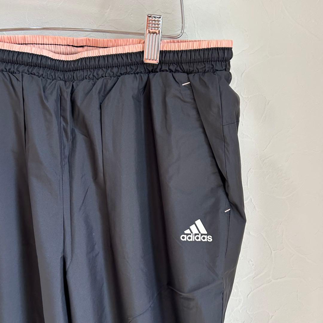 ADIDASジャージ上下セット レディース 黒/ピンク