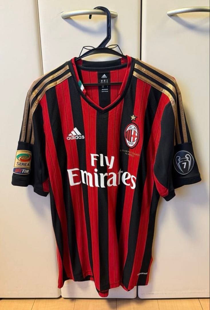 本田圭佑　ACミラン　正規品　13-14シーズン ユニフォーム　3点セット