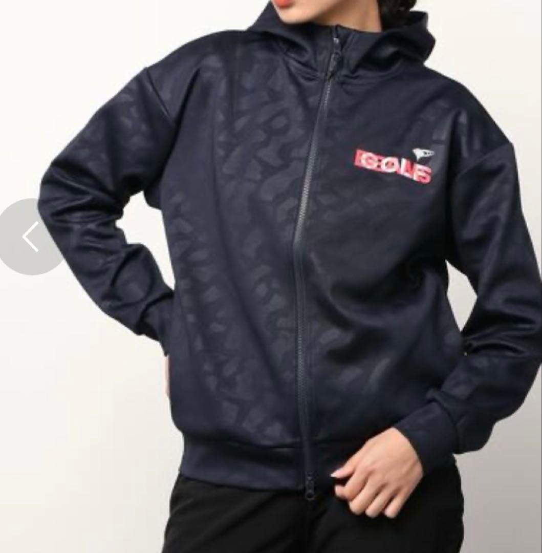 【BEAMS GOLF】ダブルジップパーカー　M ゴルフ　レディース