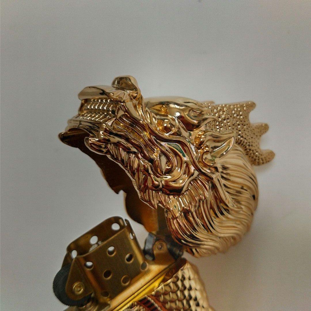 オイルライター黄金3Dドラゴン 1個