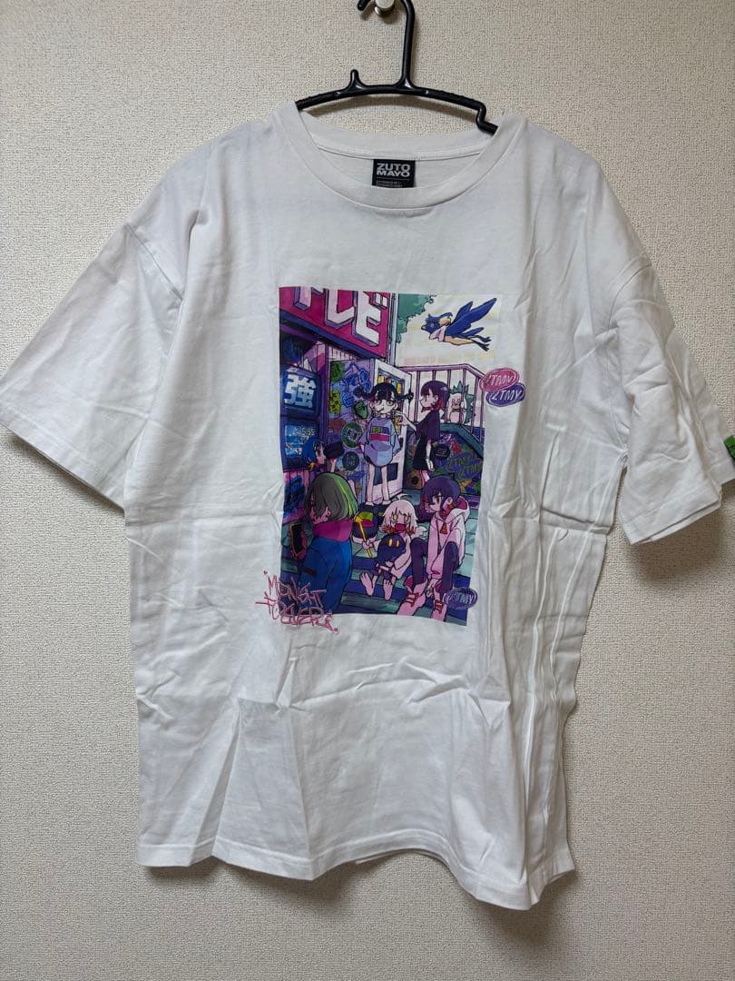 ずっと真夜中でいいのに。　ZUTOMAYO 5th Tシャツ1 (White)