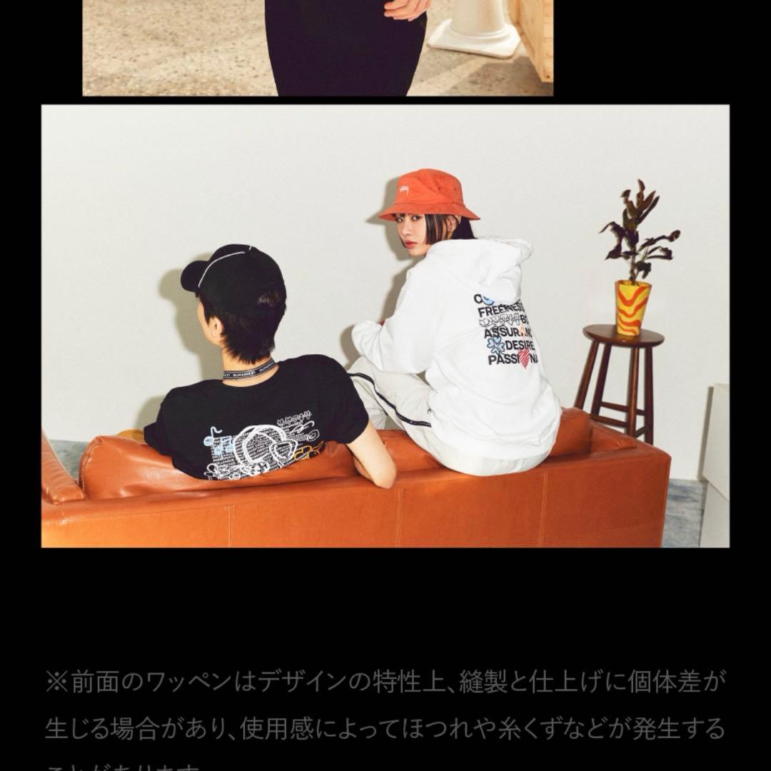 LE SSERAFIM フーディ パーカー 白 ホワイト 公式 ルセラ