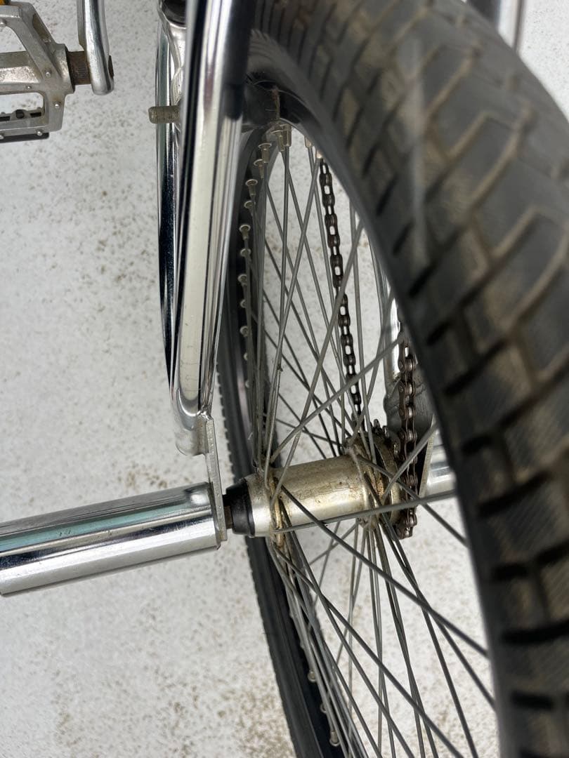 大幅お値下げ‼️OLD BMX 自転車 18インチ シルバー