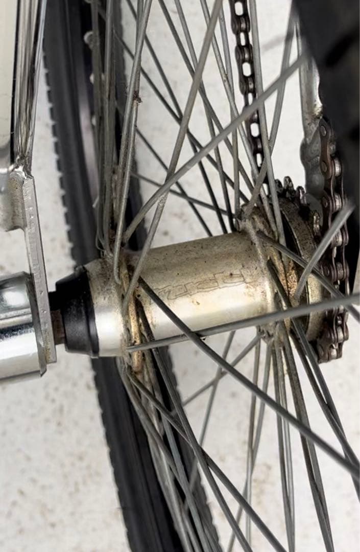 大幅お値下げ‼️OLD BMX 自転車 18インチ シルバー