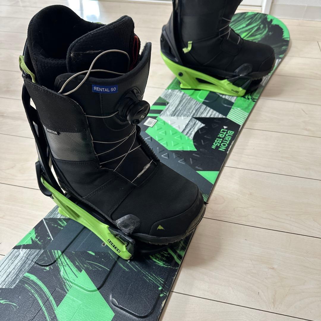 【BURTON】バートンSTEP ON 3点セット 155cm 28.5cm