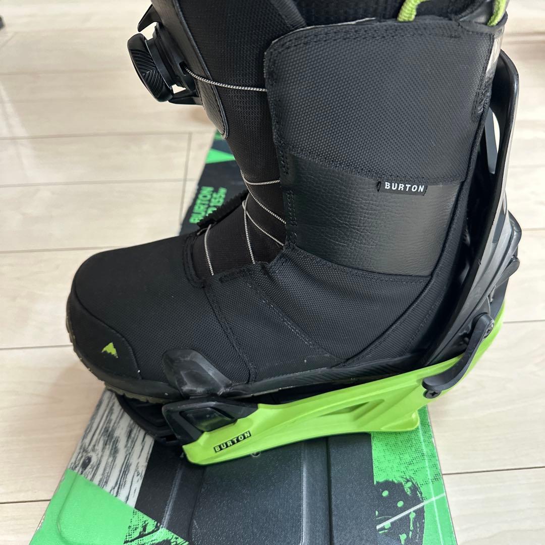 【BURTON】バートンSTEP ON 3点セット 155cm 28.5cm
