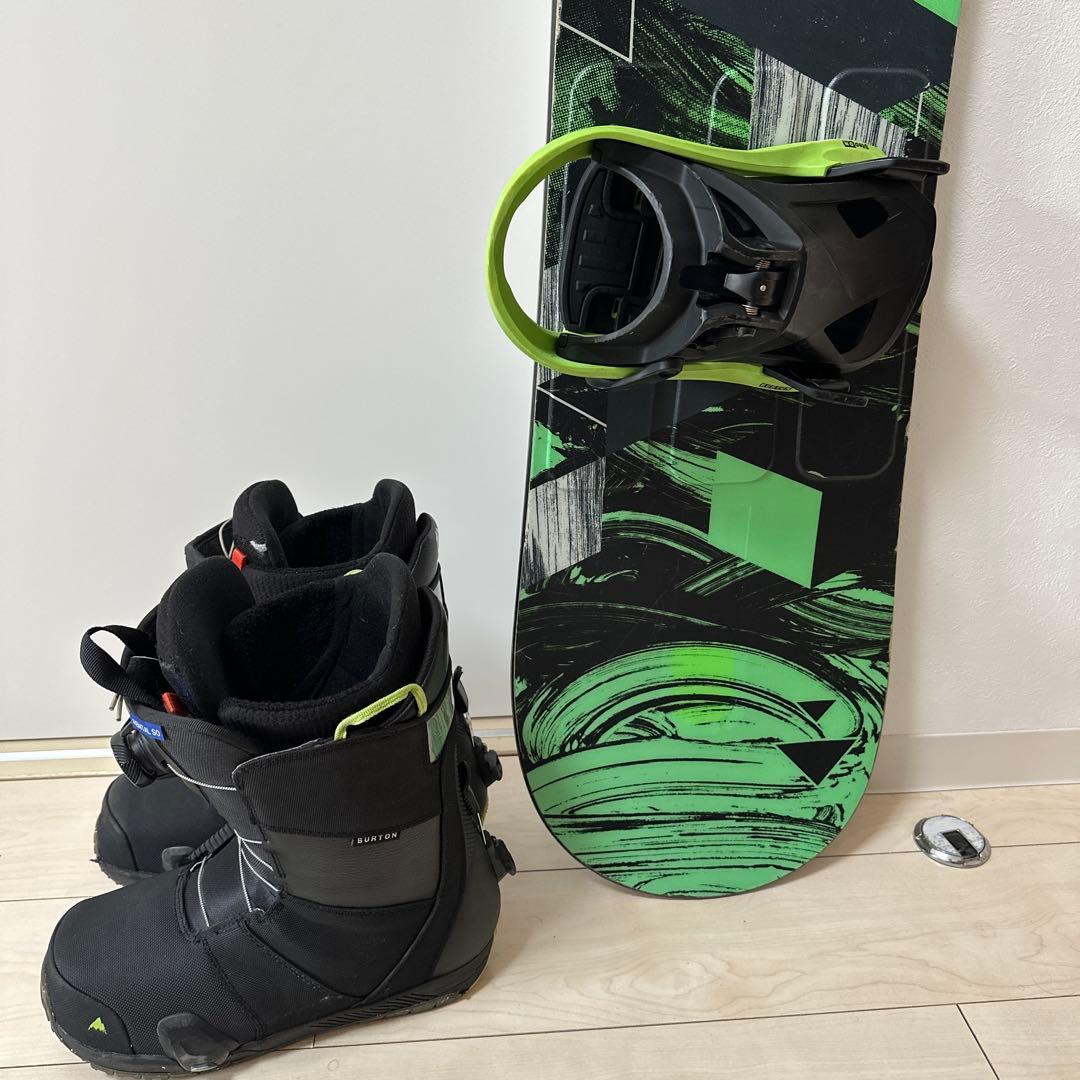 【BURTON】バートンSTEP ON 3点セット 155cm 28.5cm