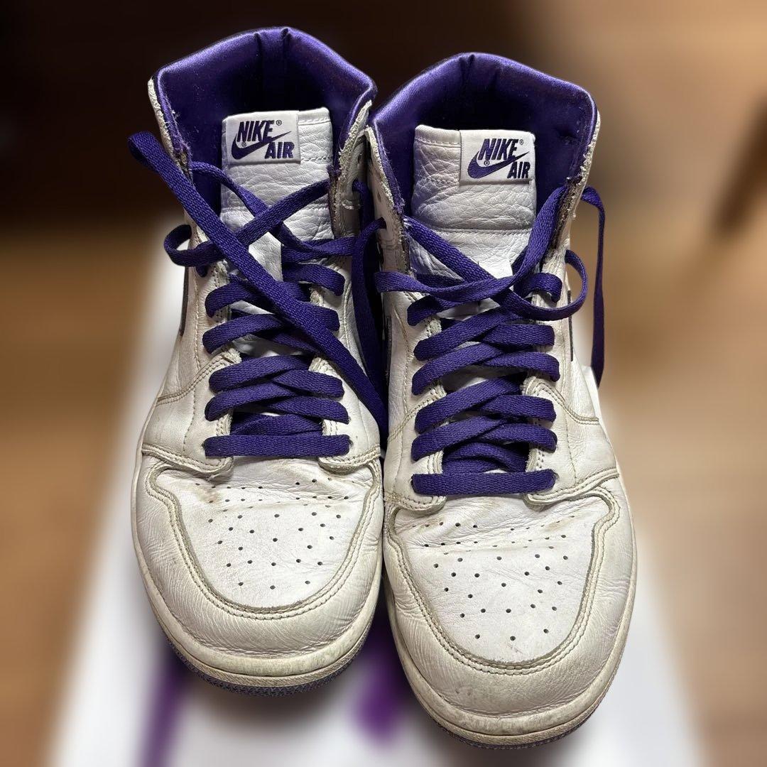 シューズ(男性用) Nike Air Jordan 1 High OG \"Court Purple\"