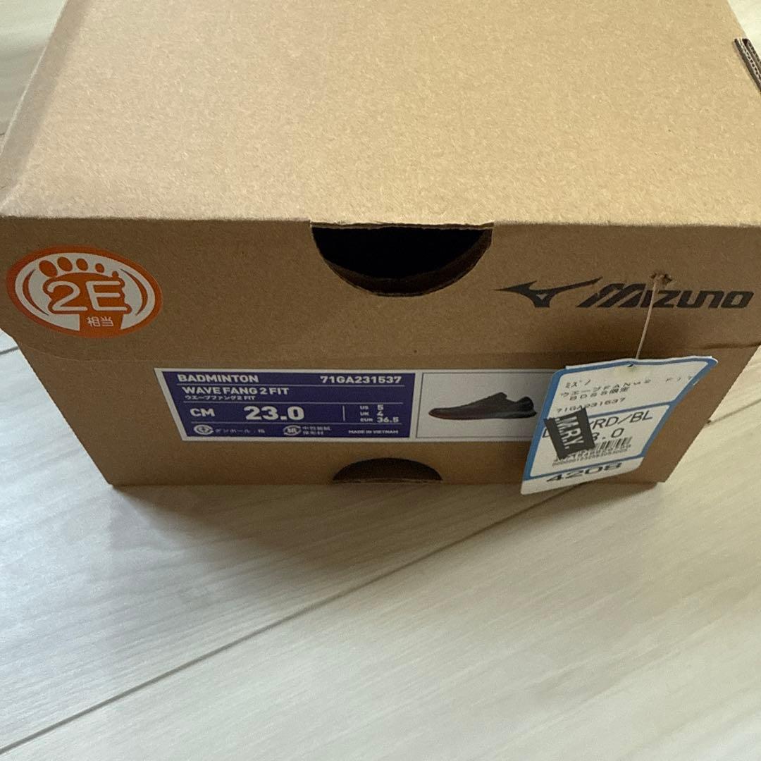 WAVE FANG 2 FIT バドミントンシューズ 23.0cm