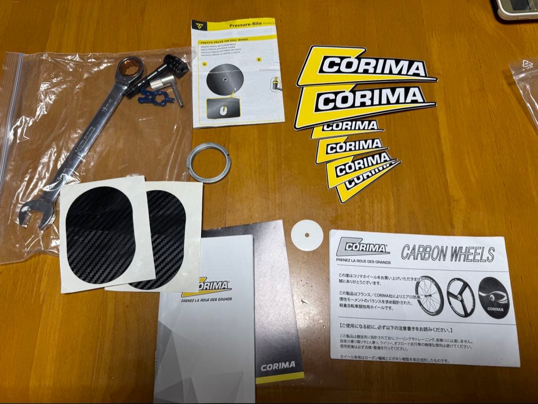CORIMA　リヤ　ディスクホイール(CARBON+)