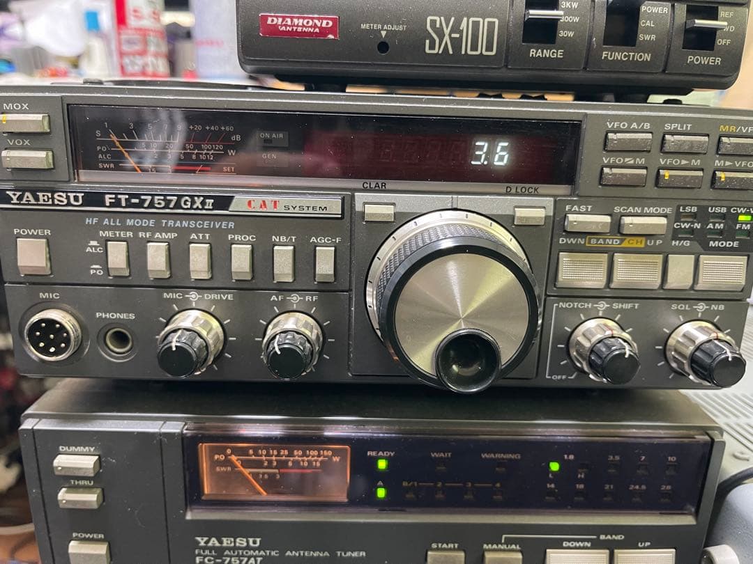 YAESU FT-757GX トランシーバーセット