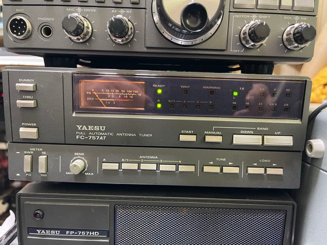 YAESU FT-757GX トランシーバーセット