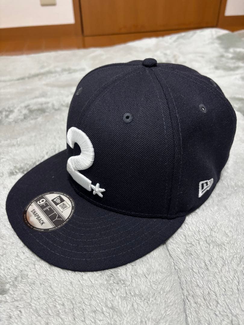 New Era 9FIFTY ネイビー キャップ