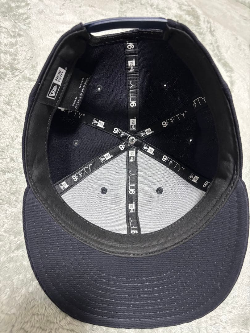 New Era 9FIFTY ネイビー キャップ
