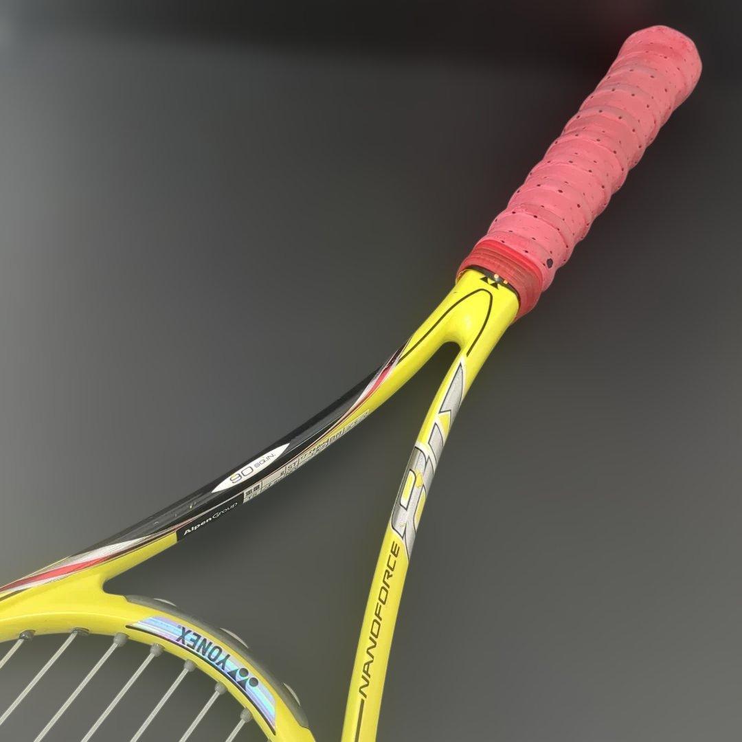 希少カラー　YONEX　ヨネックス　NANOFORCE8V　ソフトテニスラケット