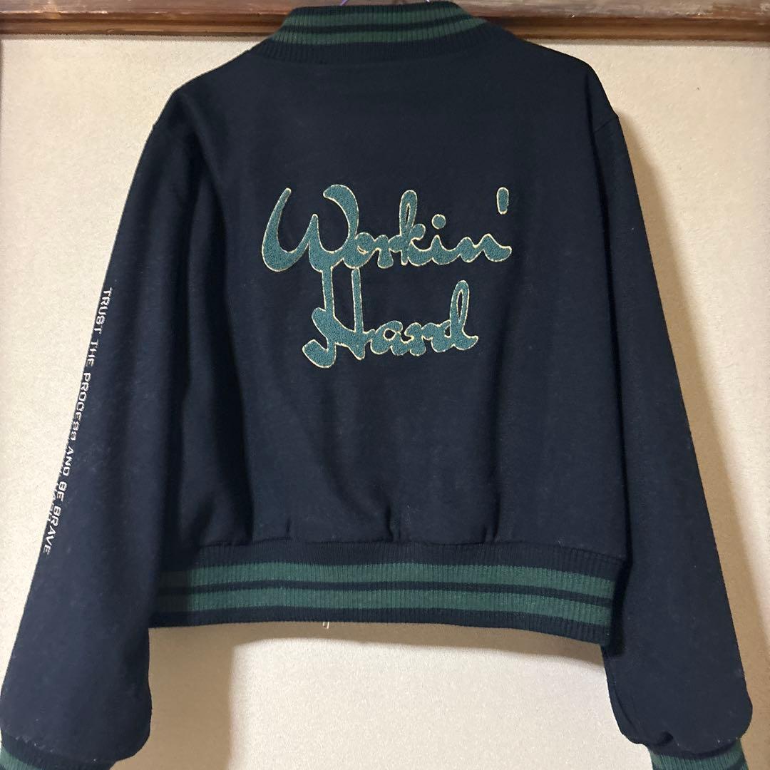 藤井風　Workin' Hard スタジャンMサイズ　ショート丈
