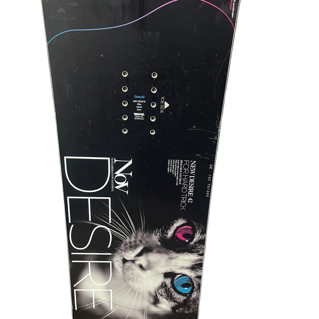 【極美品】NOVEMBER DESIRE スノーボード ノーベンバー デザイア