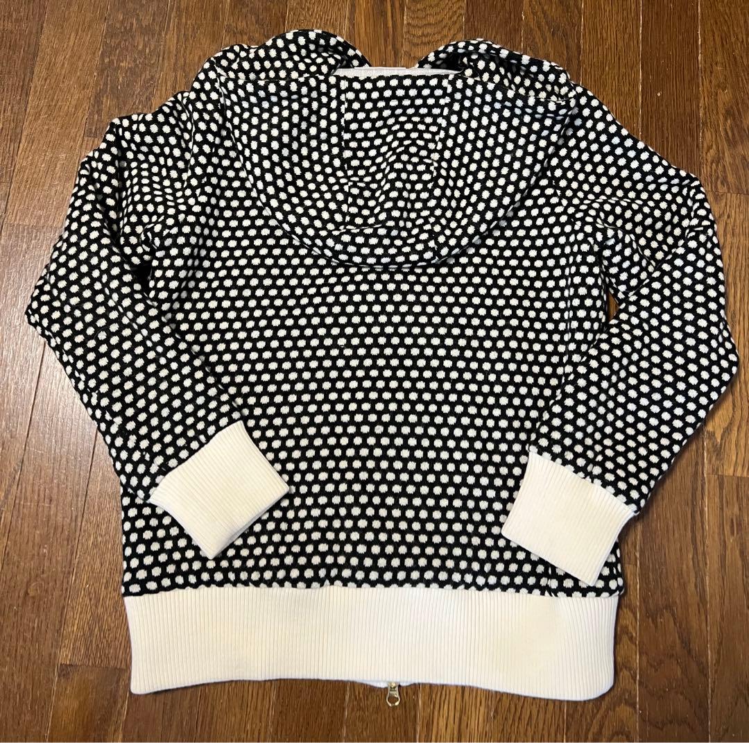 ジュン＆ロペ 水玉暖かいニットジャンパー