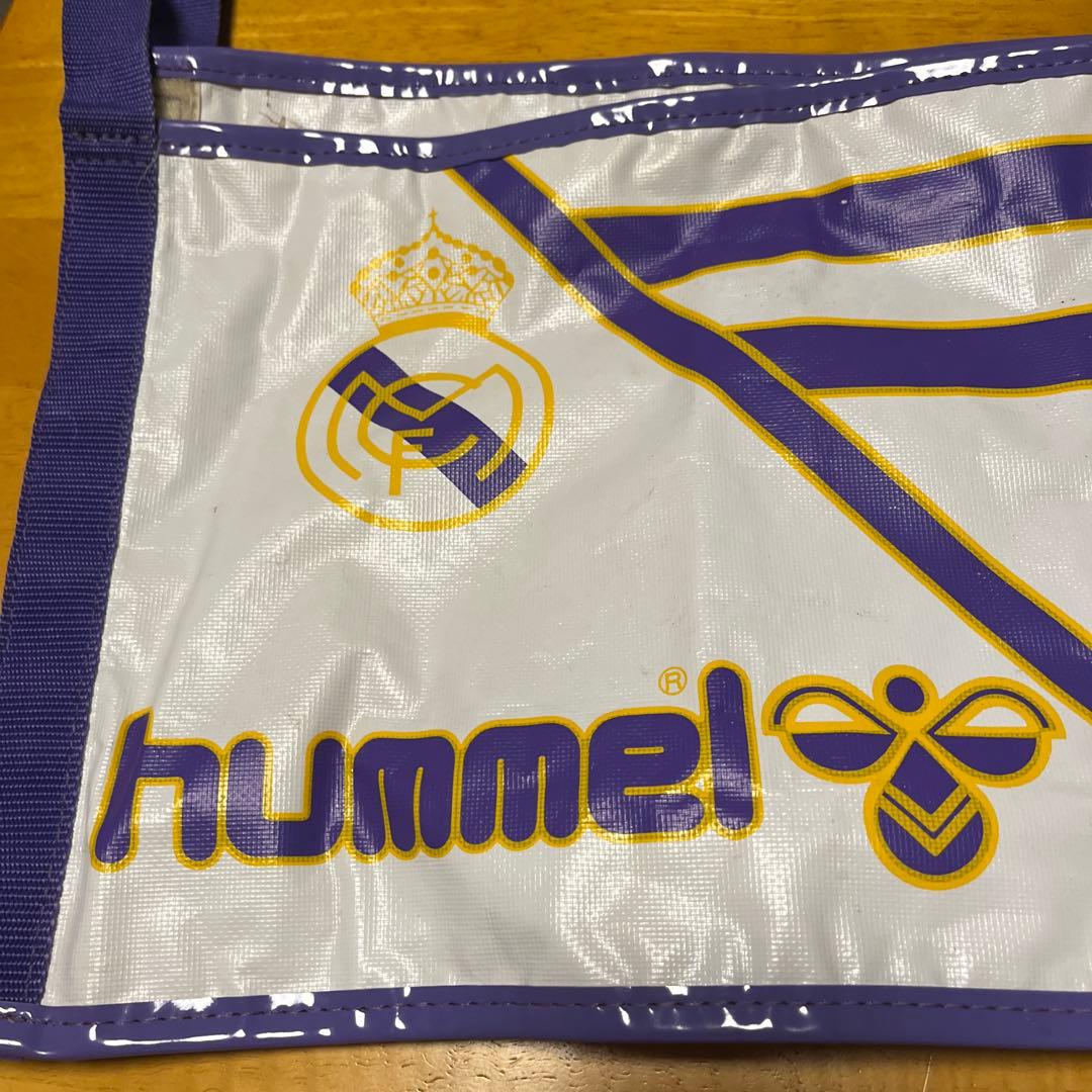 hummel REAL MADRID サッカーバッグシューズ入れ年代物