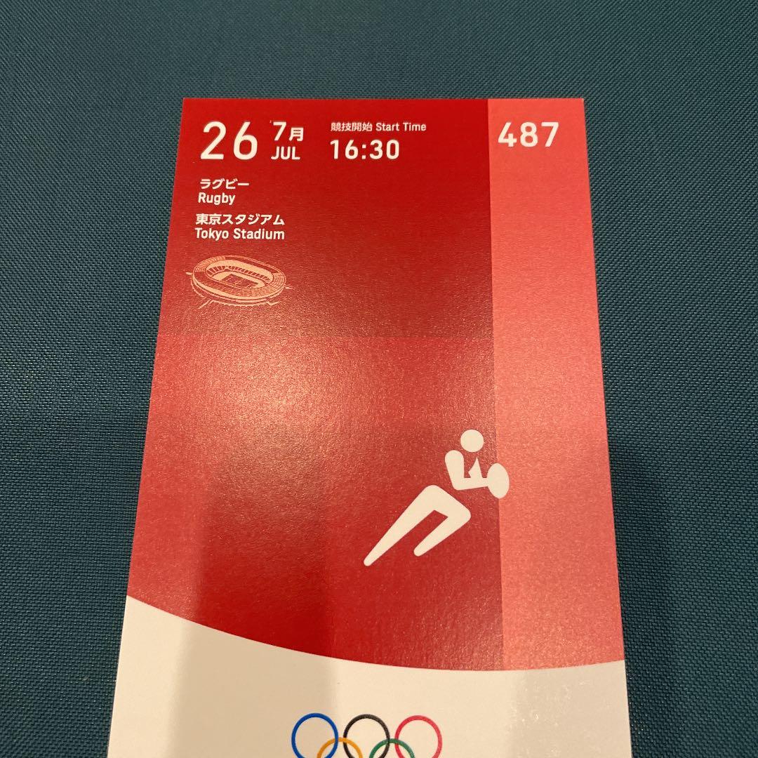 記念品 東京オリンピック2020 ラグビー チケット イングランド 日本戦