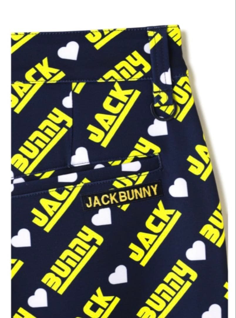 新品 ジャックバニー 2WAYストレッチツイルボンディングパンツ(4)M/紺