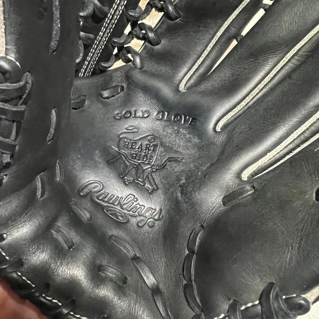 RAWLINGS 外野手用グローブ　ブラック