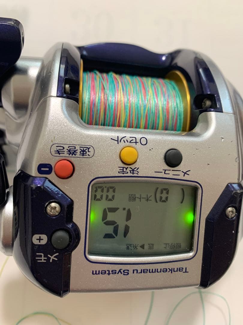 シマノ電動リール 1000XT本体(動作良好)、 電源コードはおまけ