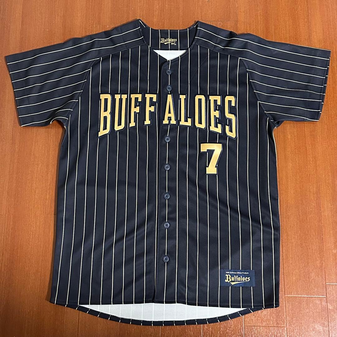 オリックス バファローズ 西川龍馬選手 背番号7 ユニフォーム Lサイズ