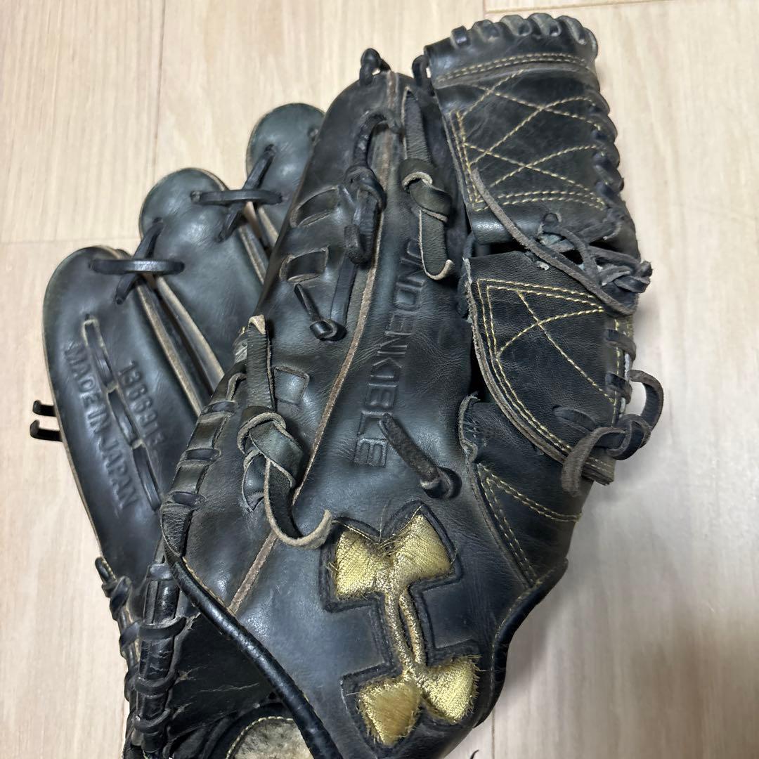 Under Armour EVO 黒 レザー グローブ 右投げ用