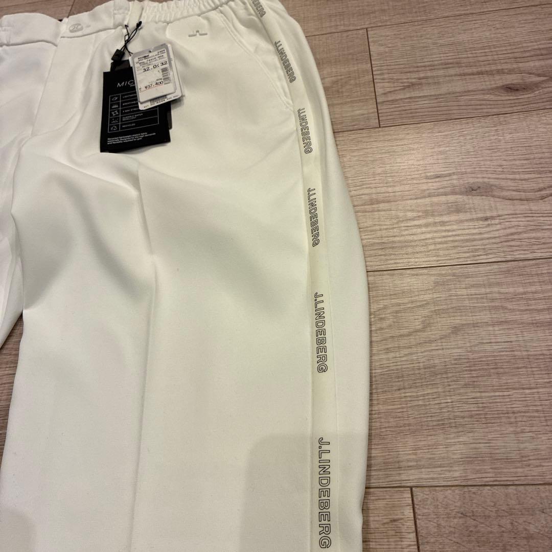 未使用 jリンドバーグ ゴルフパンツ stuart stripe pant 32