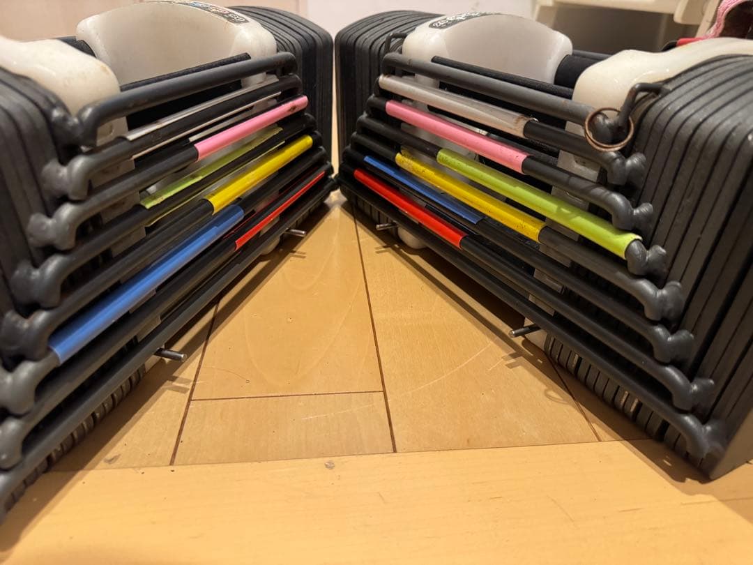 ① SPORT9.0 調節可変式ブロックダンベル 90ポンド (約40.8Kg)