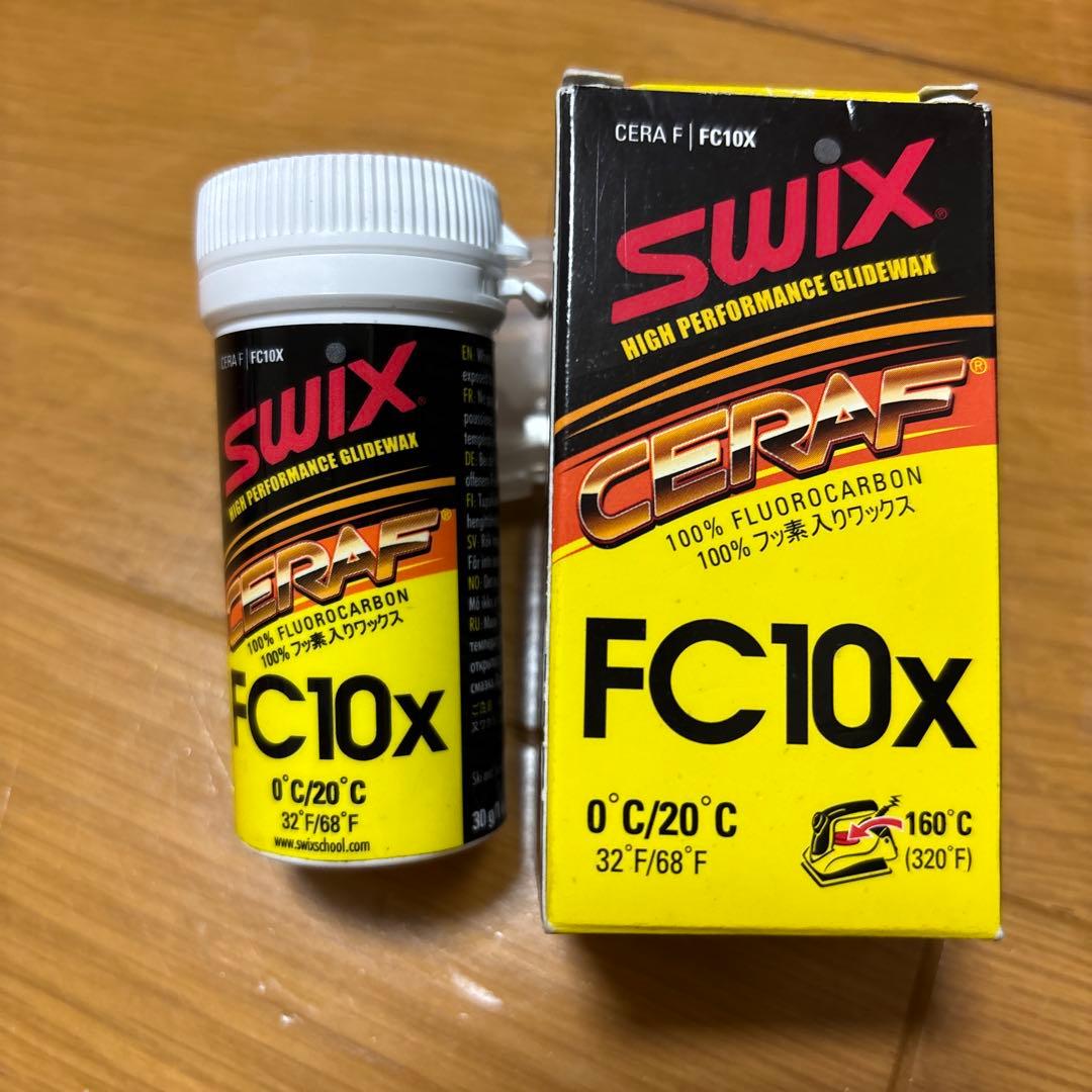 SWIX CERAF FC10x 100%フッ素入りワックス