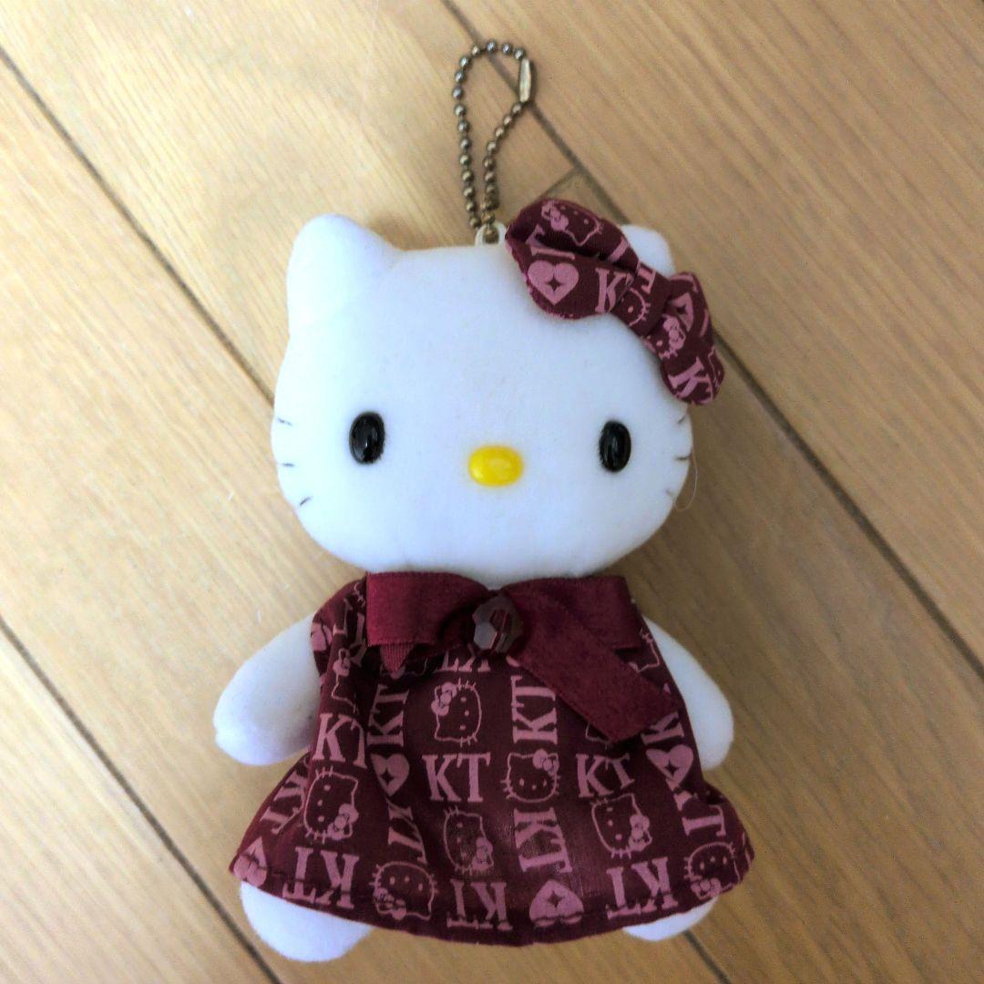 Sanrio モノグラム　ハローキティ　ボールチェーン　マスコット