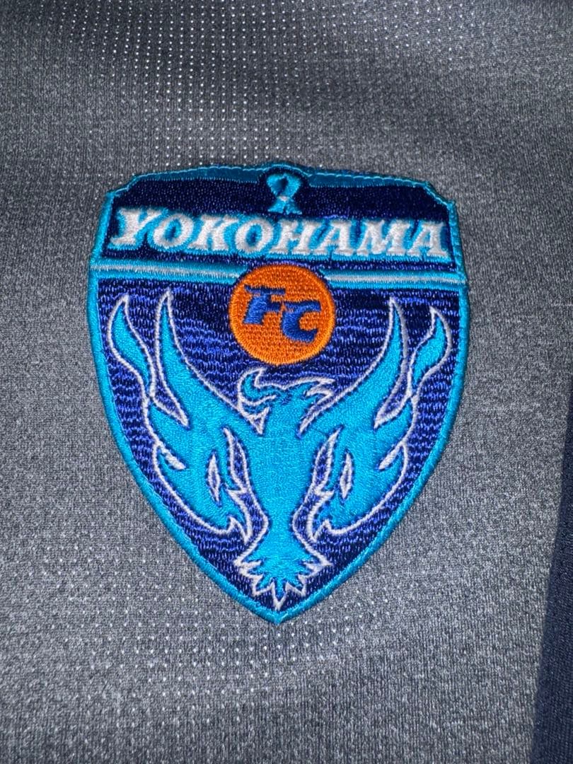 横浜FC トレーニングウェア　ハーフジップ　支給品