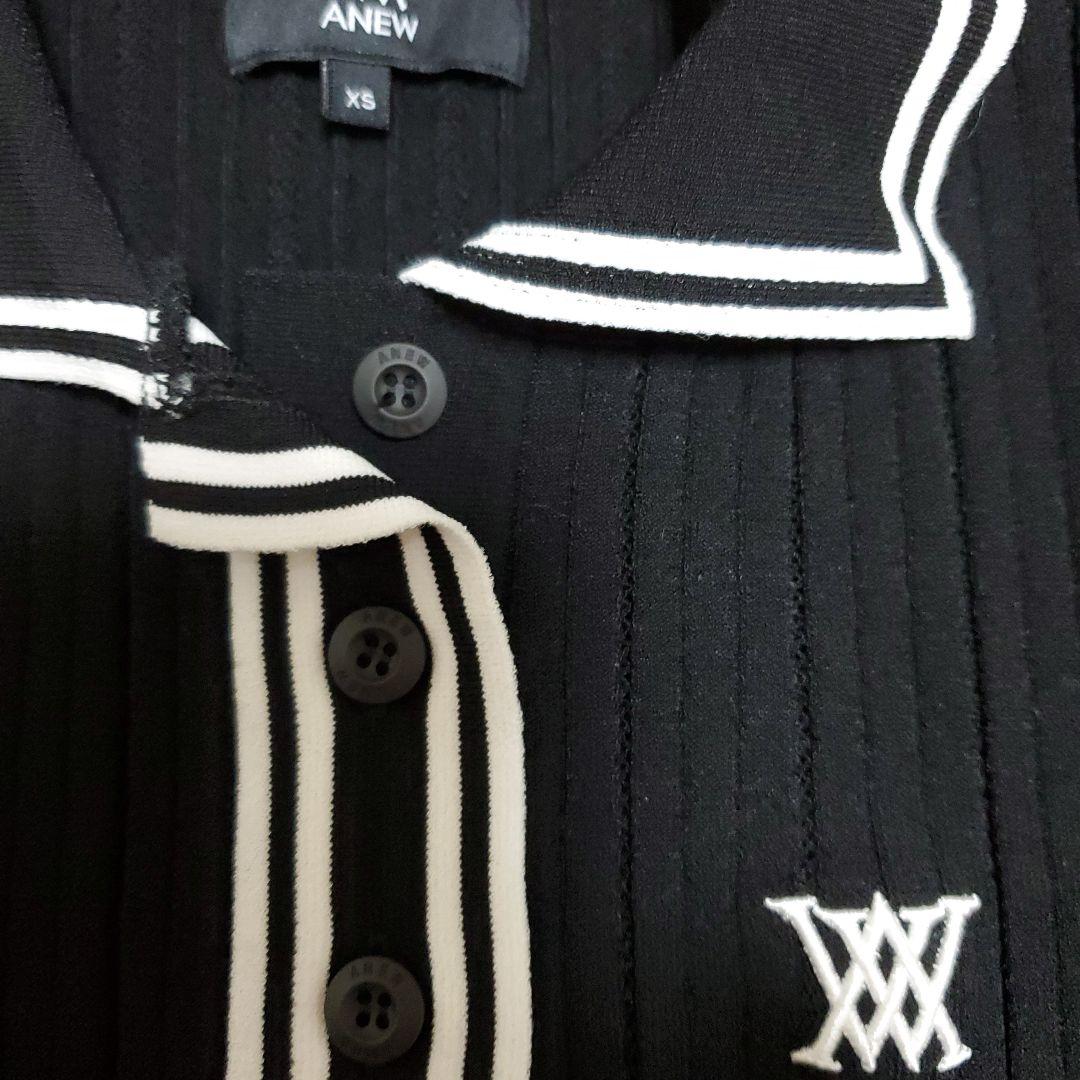 ANew ブラックポロシャツ XS