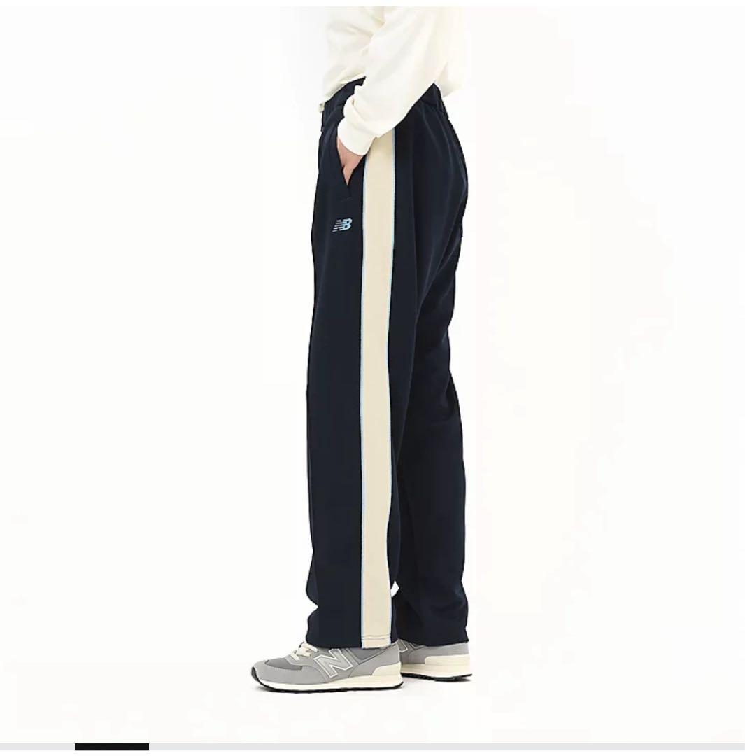 【新品】New Balance ジャージパンツ ネイビーメンズ Lサイズ