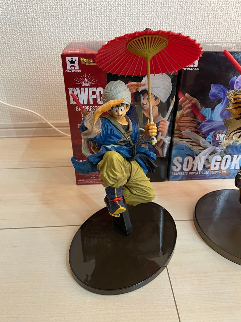 ドラゴンボール　BWFC 孫悟空　4種セット　フィギュア