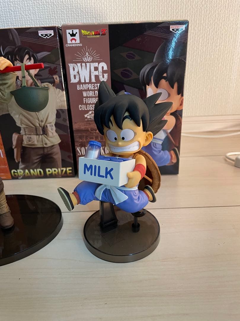 ドラゴンボール　BWFC 孫悟空　4種セット　フィギュア